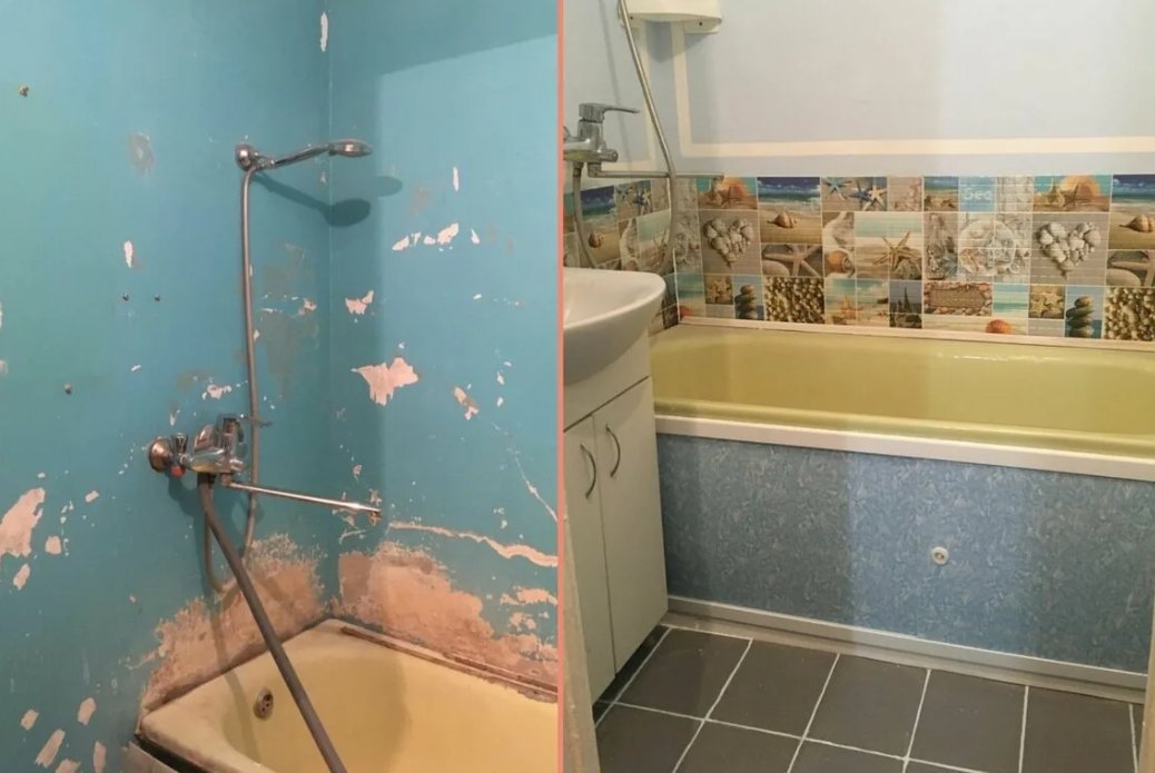 Основные этапы ремонта ванной комнаты