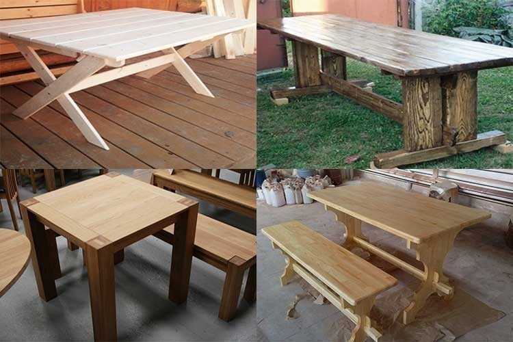 Мастер-класс: создание деревянного стола своими руками