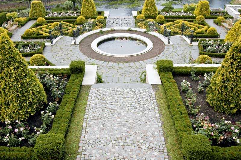Сад в стиле формального дизайна: создание симметричных и аккуратных композиций