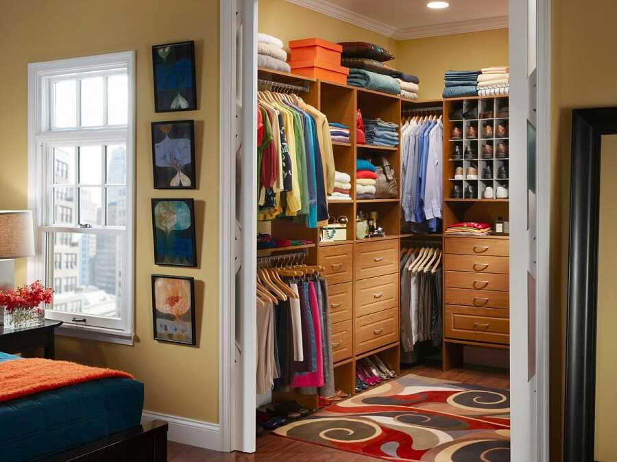 Секреты создания стильной гардеробной комнаты