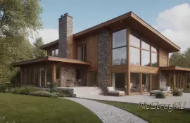 Декоративные вставки на утепленном фасаде