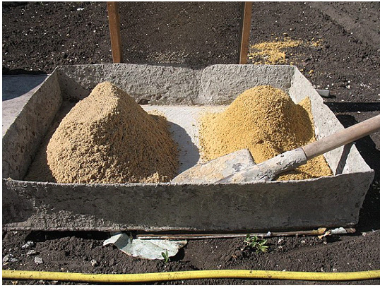 Какой песок лучше применять в бетоне для фундамента