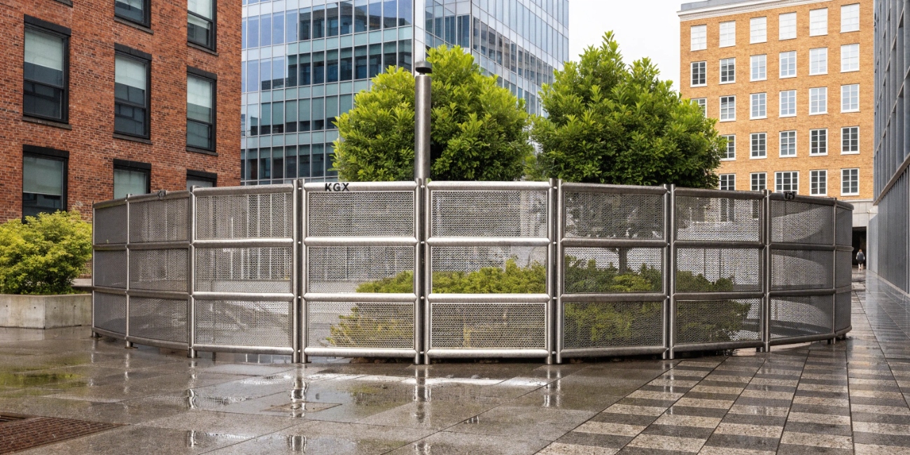 Модульное ограждение КГХ: реальные сроки монтажа и адаптация под сложный рельеф