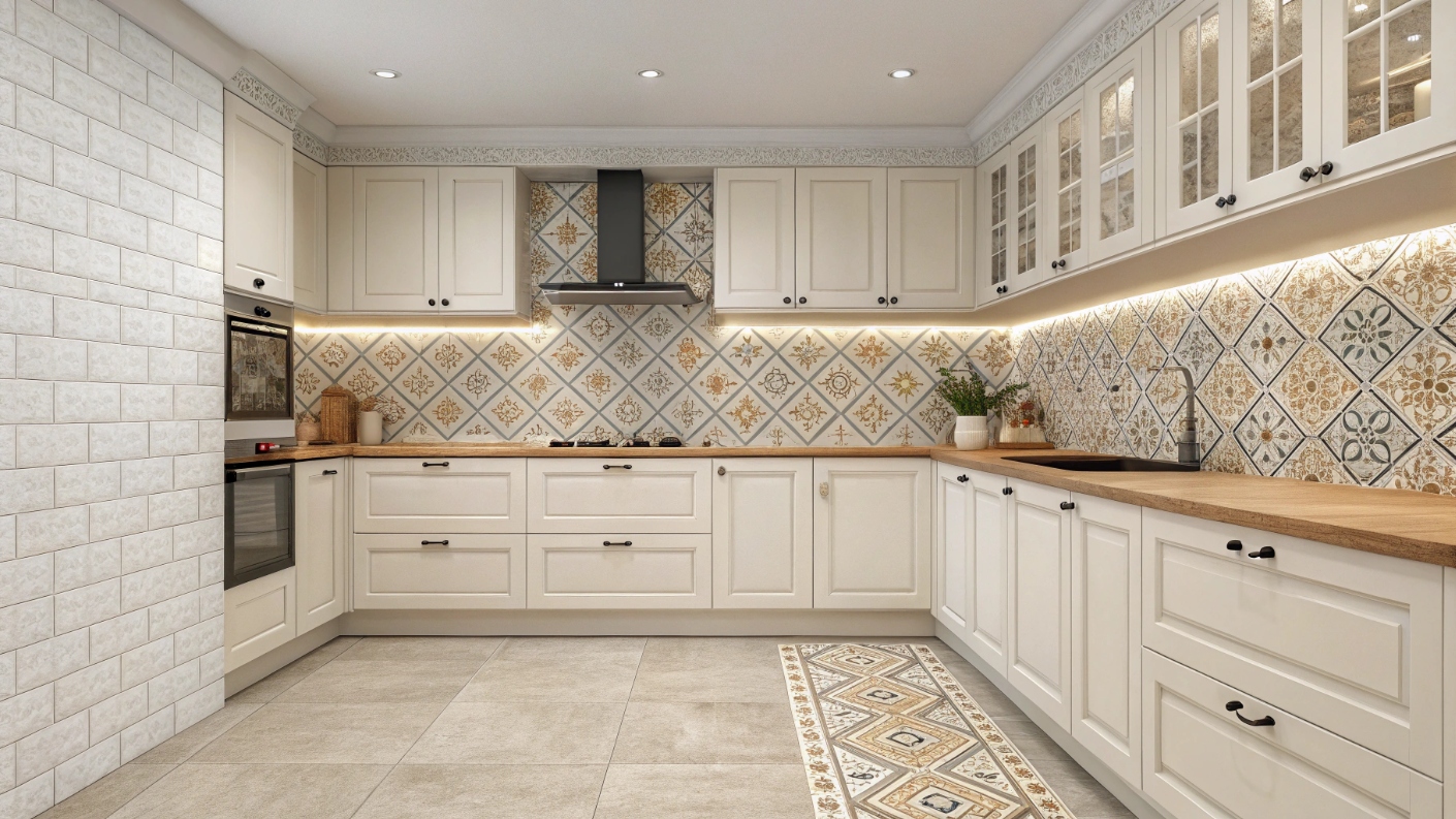 Плитка для кухни: фартук, пол, стены. Полное руководство выбора