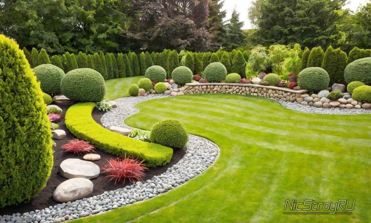 Дизайн садовых клумб с использованием древесных материалов для создания стильных и оригинальных решений