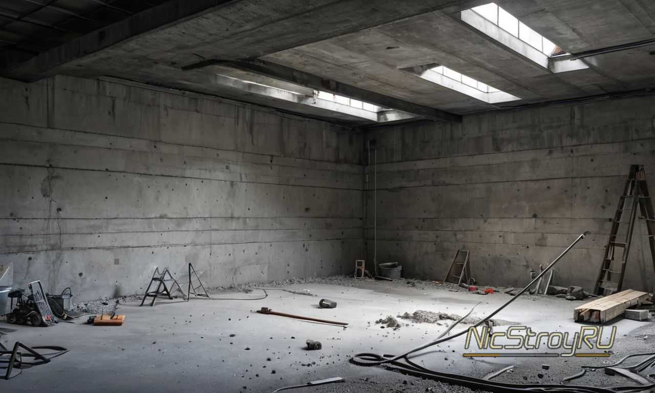 Подготовка проема и проверка геометрии стен