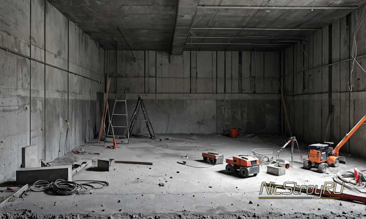 Разметка и подготовка основания перед монтажом