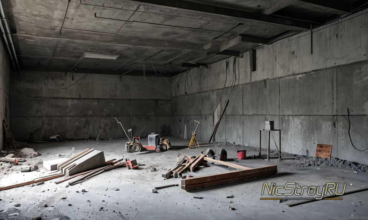 Устранение кривых углов и неровных стен