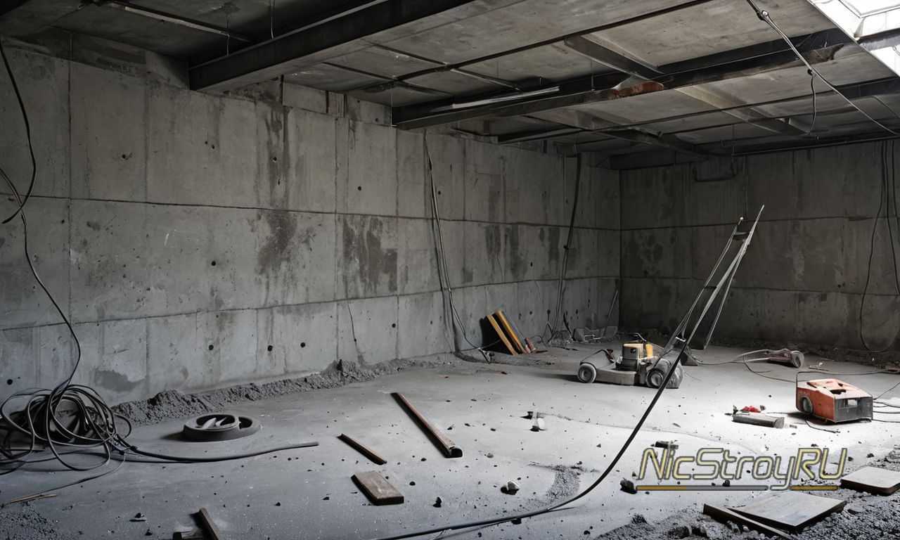 Отделка стен и потолков