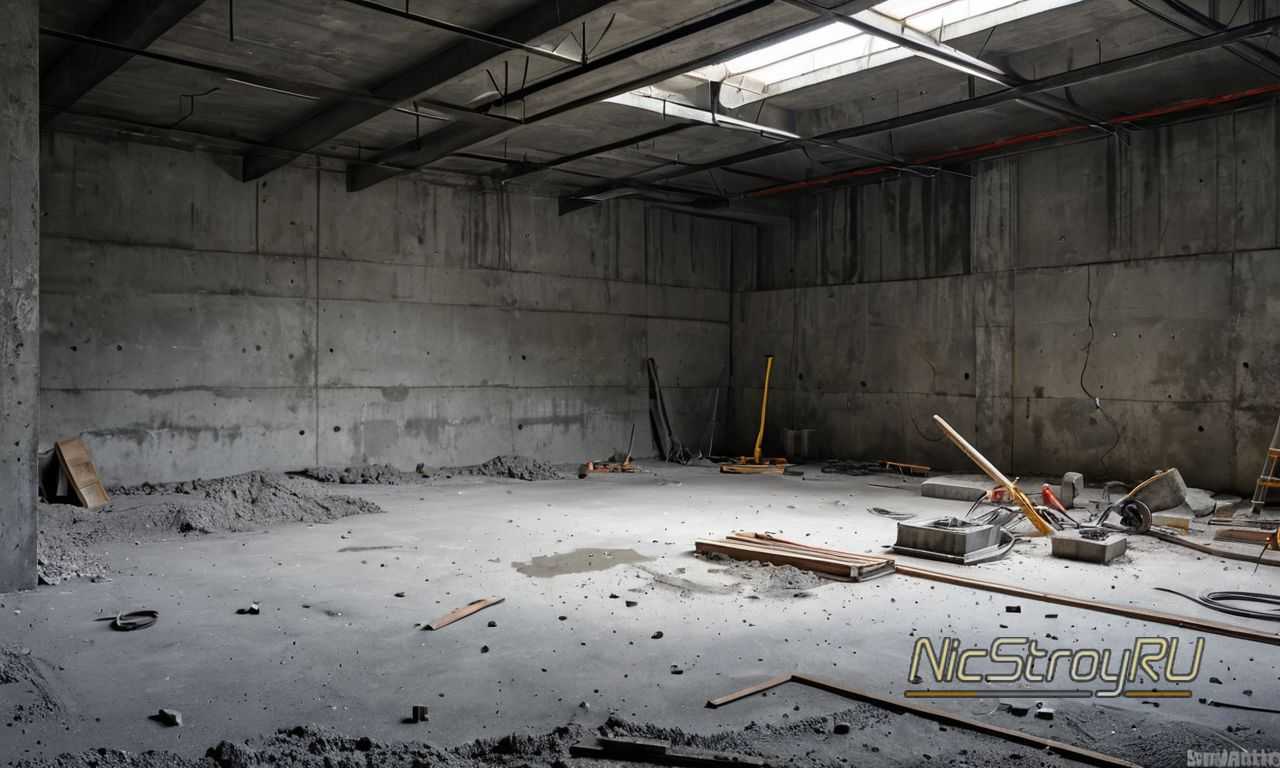 Подготовка стен и инструментов для надежного крепления