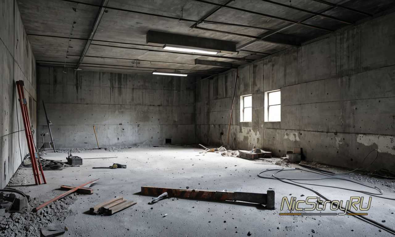 Технология применения армирующей сетки