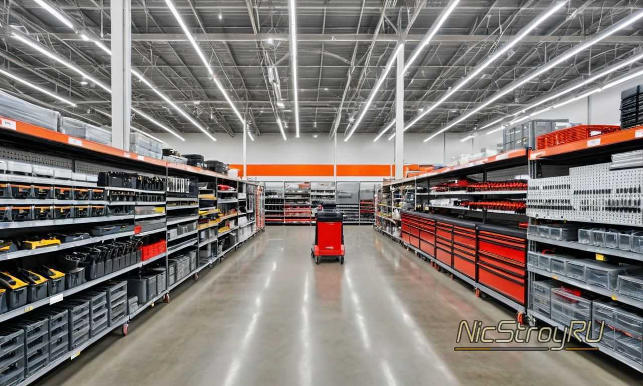 Организация хранения строительного оборудования на площадке