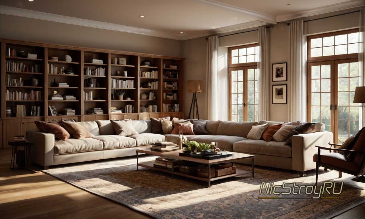 Темные оттенки и естественное освещение