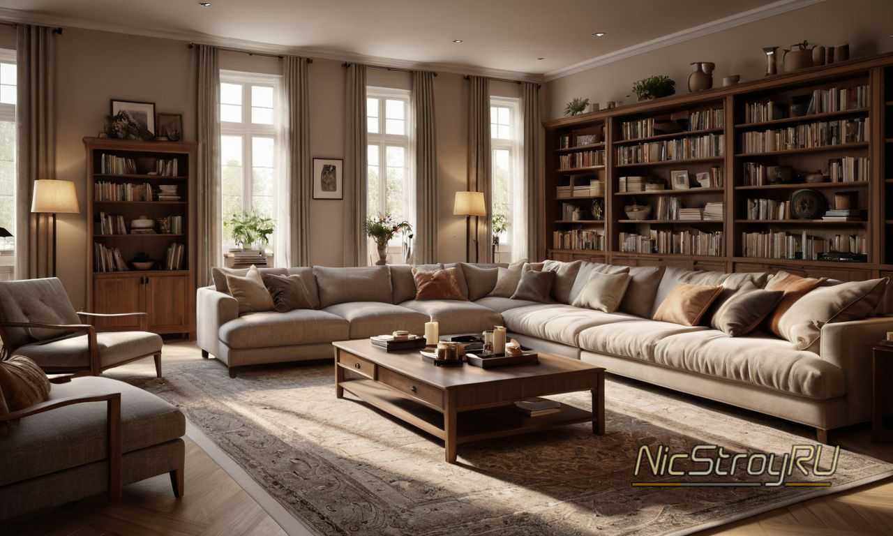 Использование пространства в углах и вдоль стен