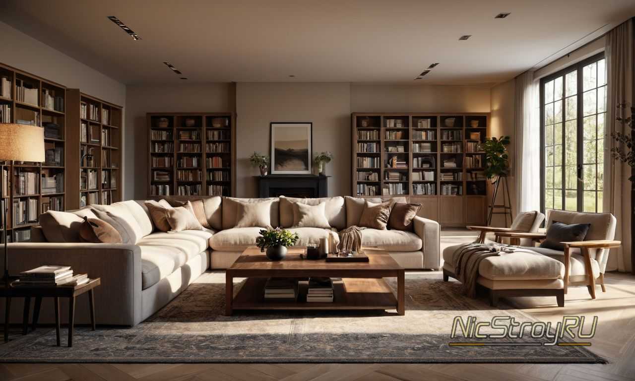 Организация освещения для подчеркивания природных фактур