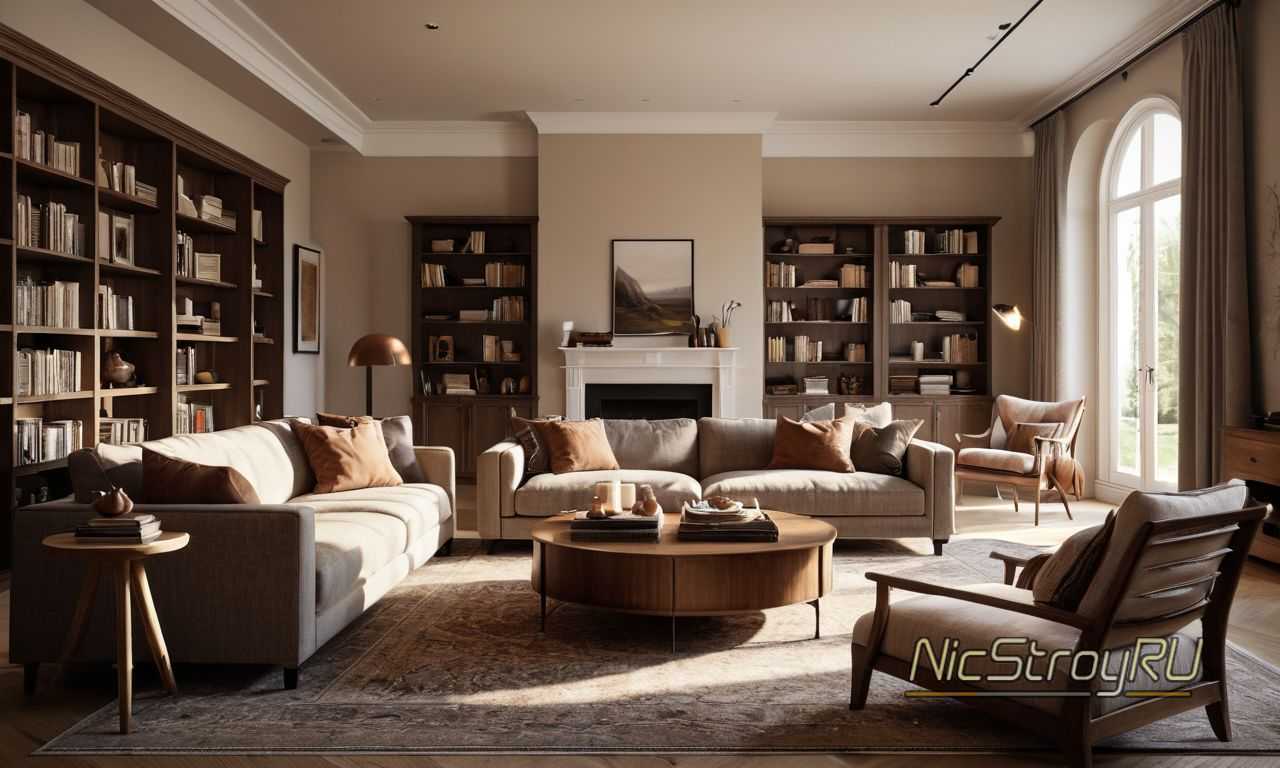 Кабинет и спальня