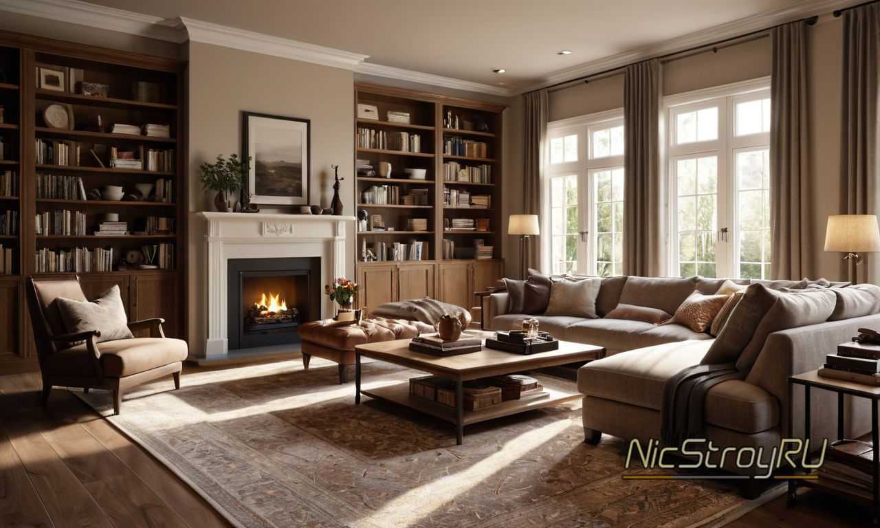 Светлые оттенки мебели