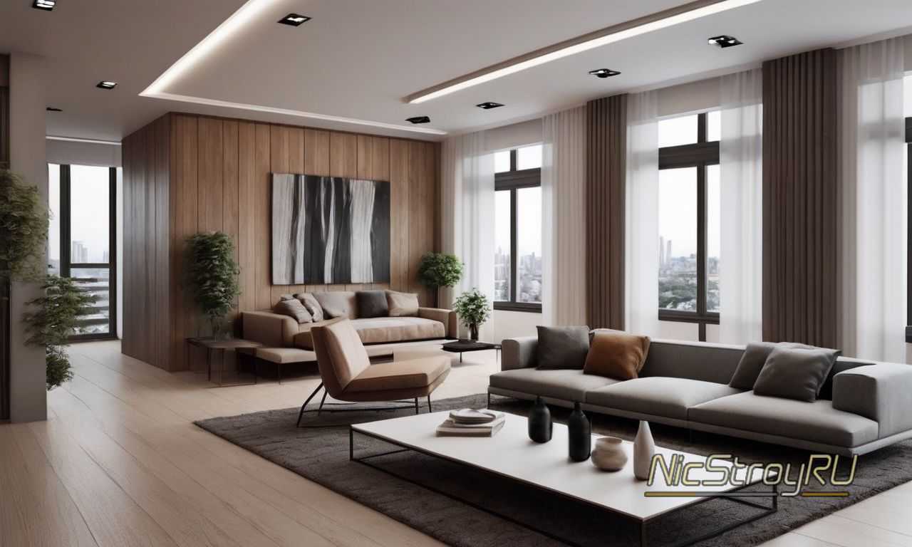 Использование натурального дерева в коммерческих интерьерах