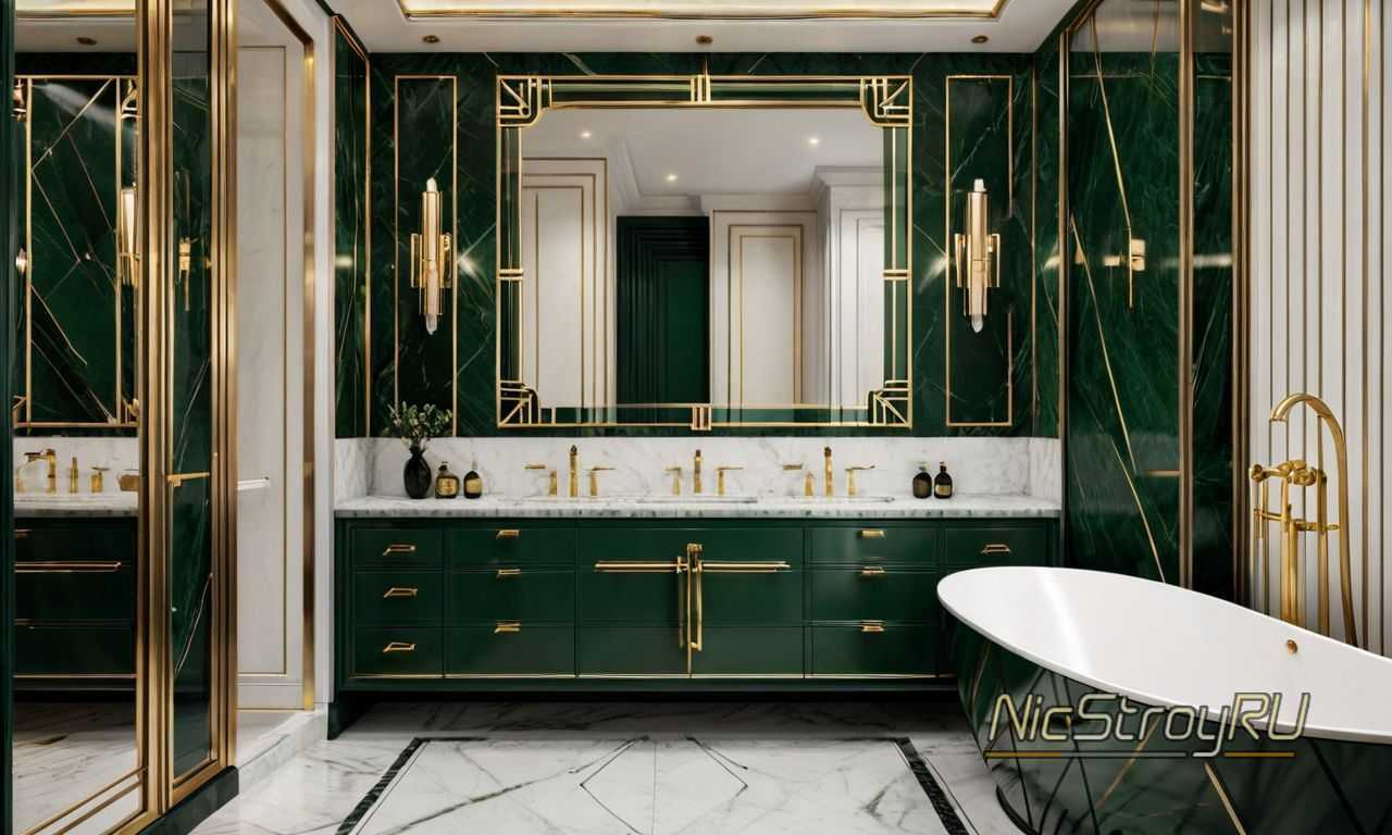 Мозаика в душевой - плюсы и минусы