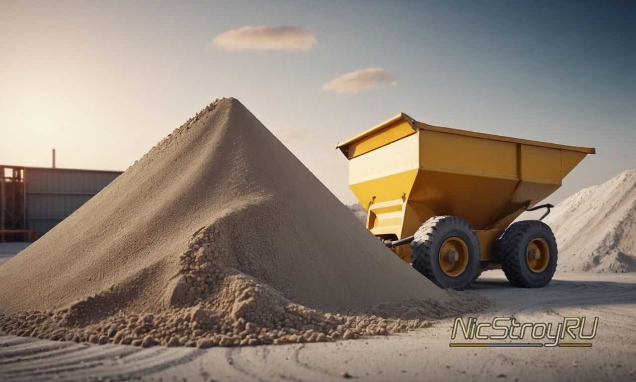 Устройство песчано-гравийной подушки под бетон