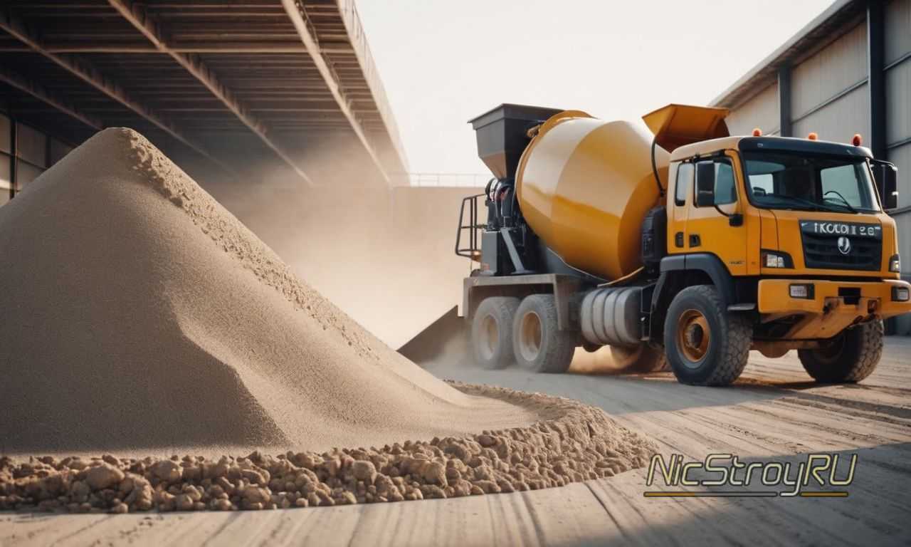 Укладка декоративного бетона с фактурой