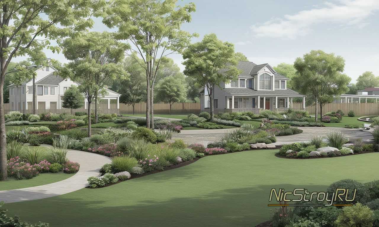 Размещение малых архитектурных форм