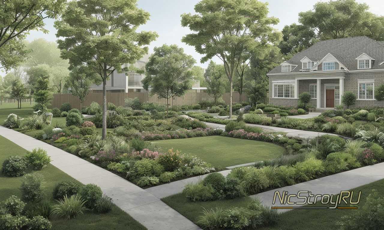 Комбинирование многолетников для декоративных групп