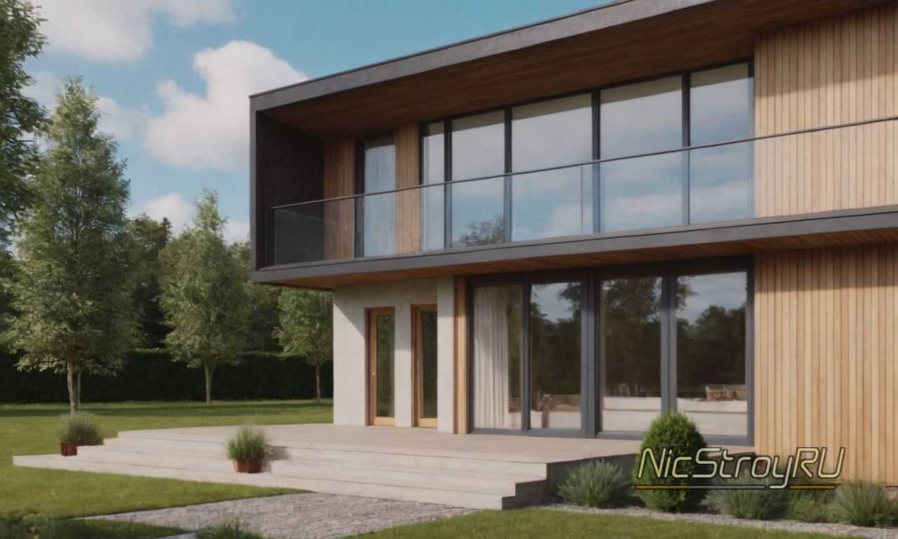 Декоративная отделка фасада для частного дома