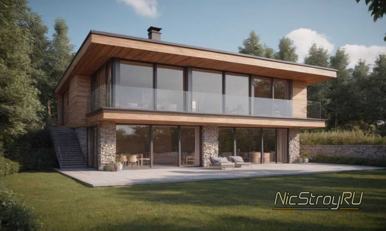 Материалы и конструкция фасада