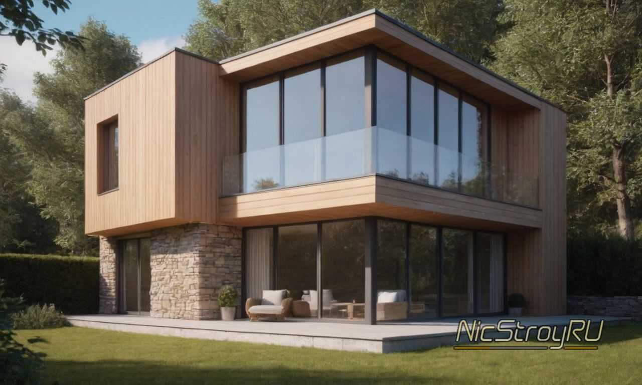 Использование облицовочного кирпича и камня на фасаде