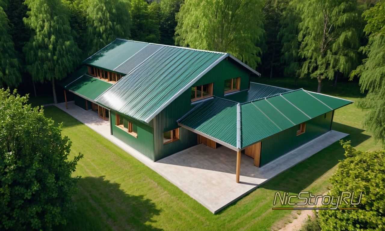 Удаление снега и обломков с кровли безопасным способом