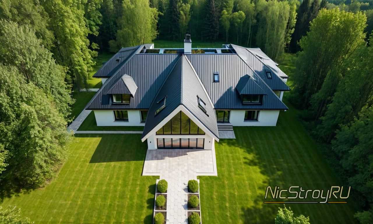 Определение нагрузки от кровельного покрытия