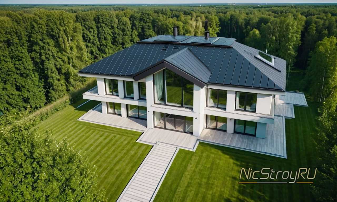 Заземление скатной кровли