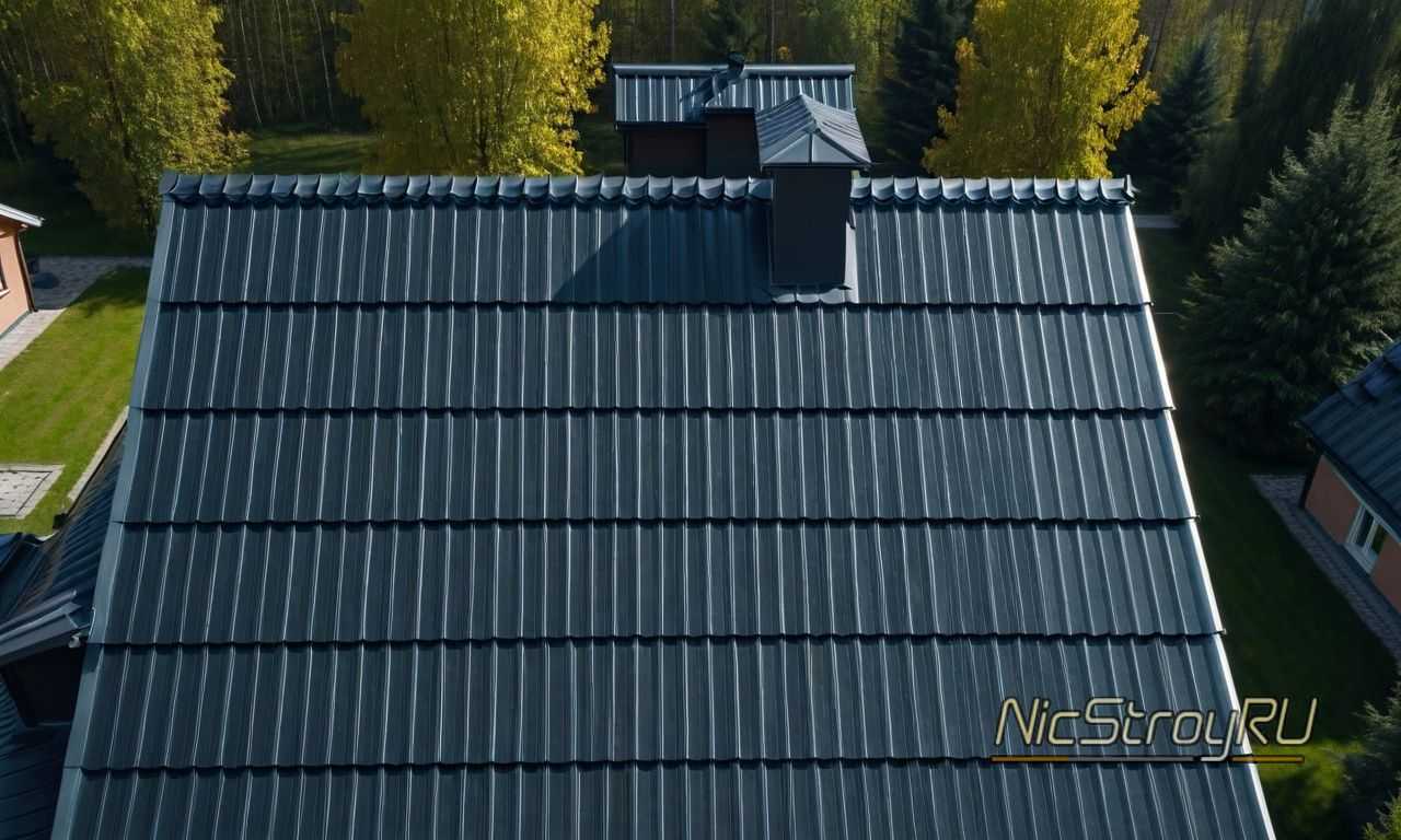 Монтаж молниезащиты на сложных крышах