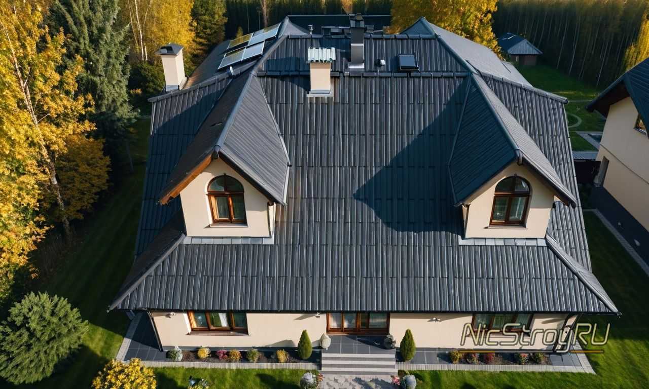 Крепление планки к карнизу и фронтону