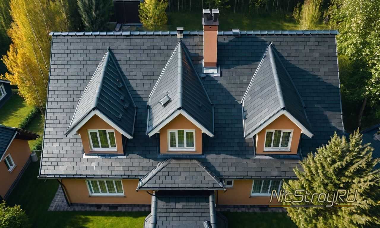 Устройство карнизного свеса кровли