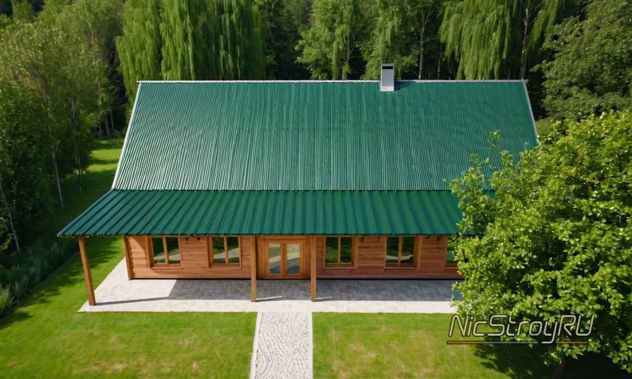 Удаление мха и плесени с поверхности крыши