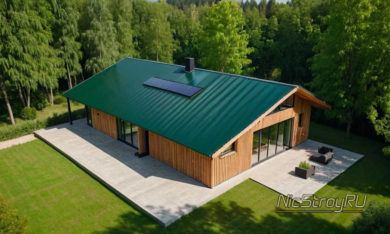 Экранирование при прокладке по крышным конструкциям