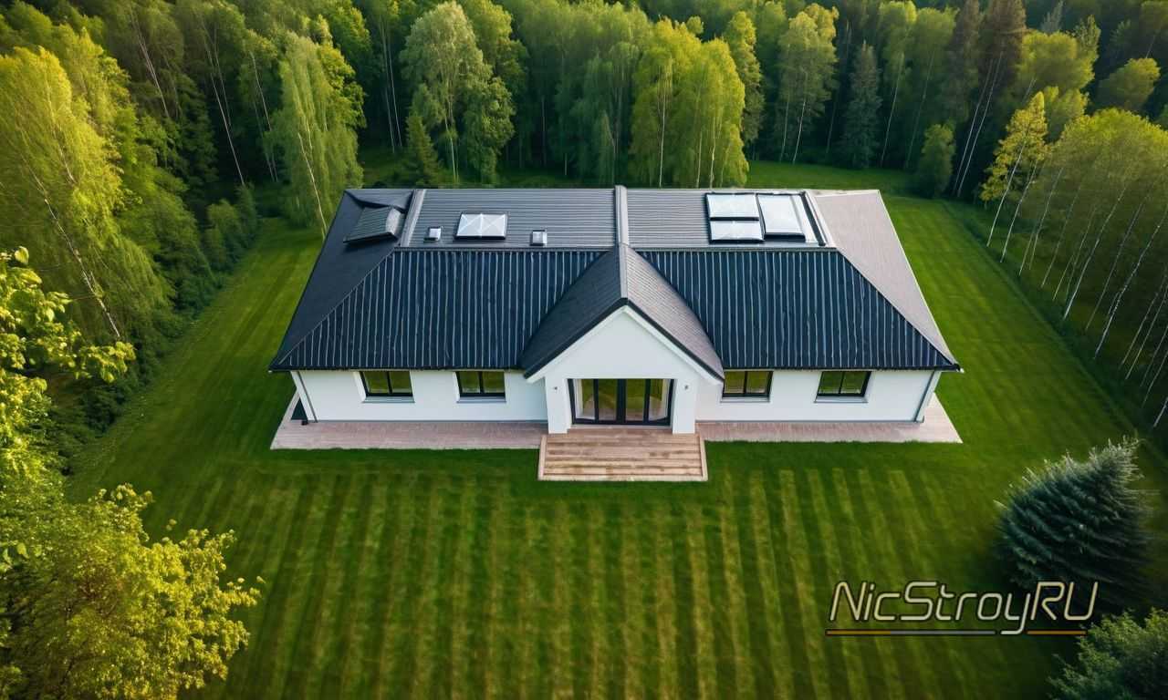 Водосточная система для плоской кровли