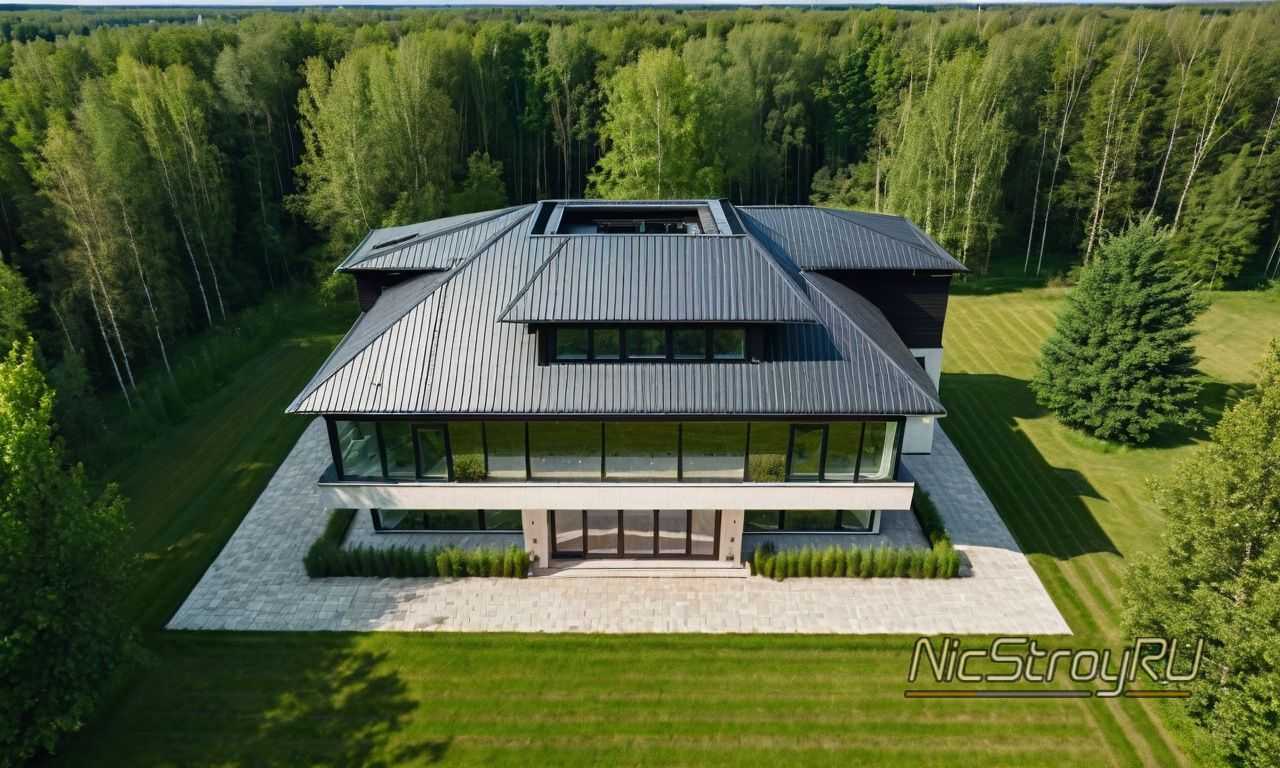 Выбор материала для мягкой кровли мансарды