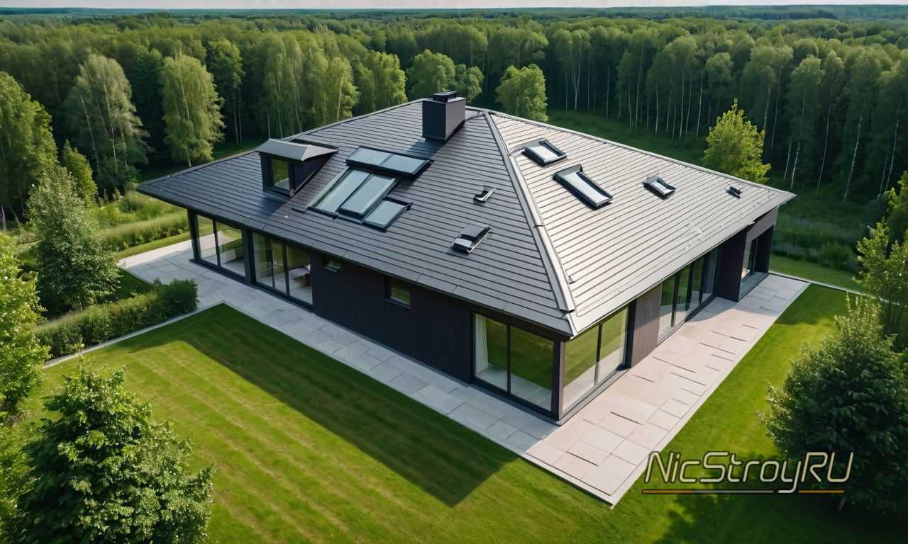 Защита кровли от ультрафиолета и перепадов температуры