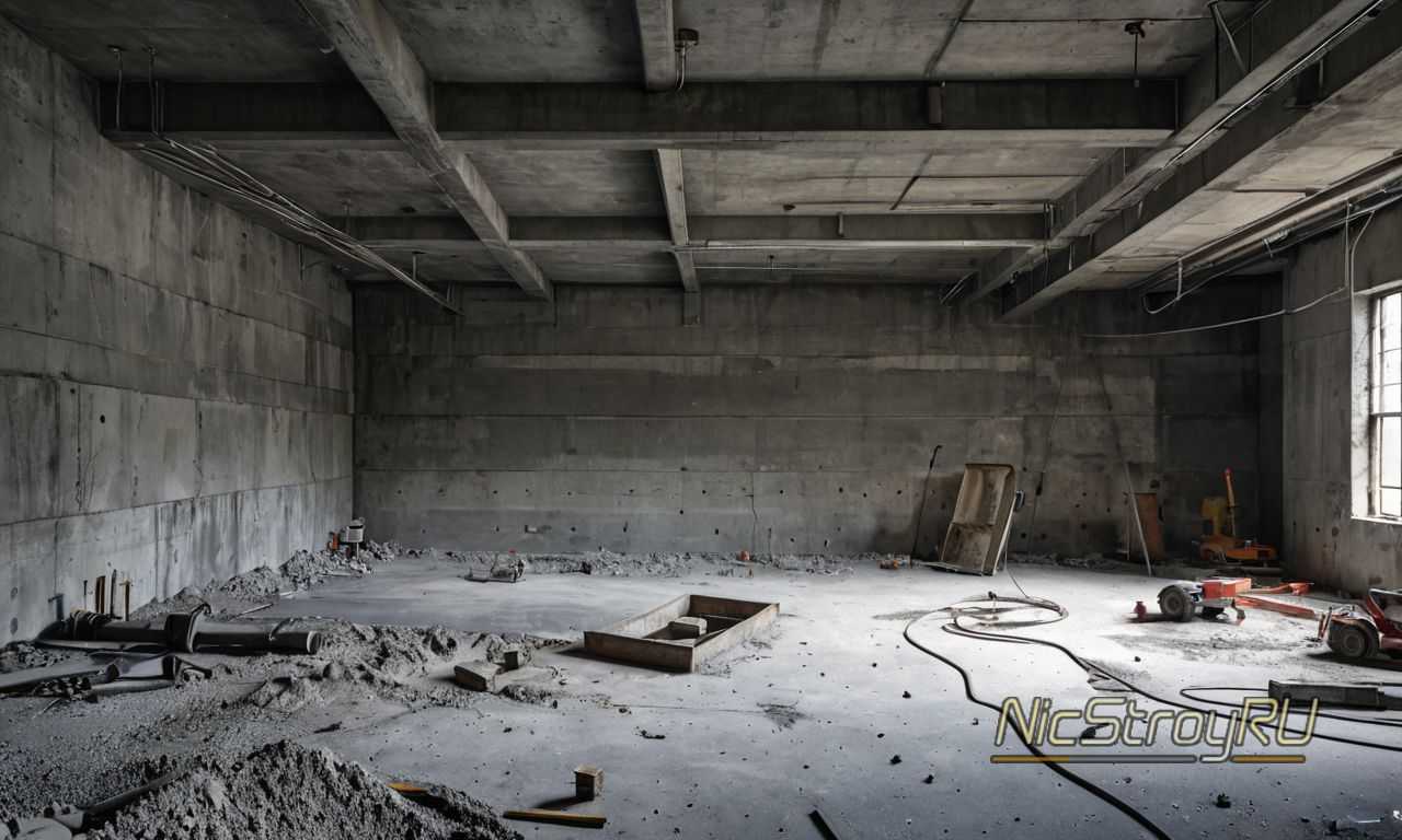 Ошибки при устройстве стяжки пола