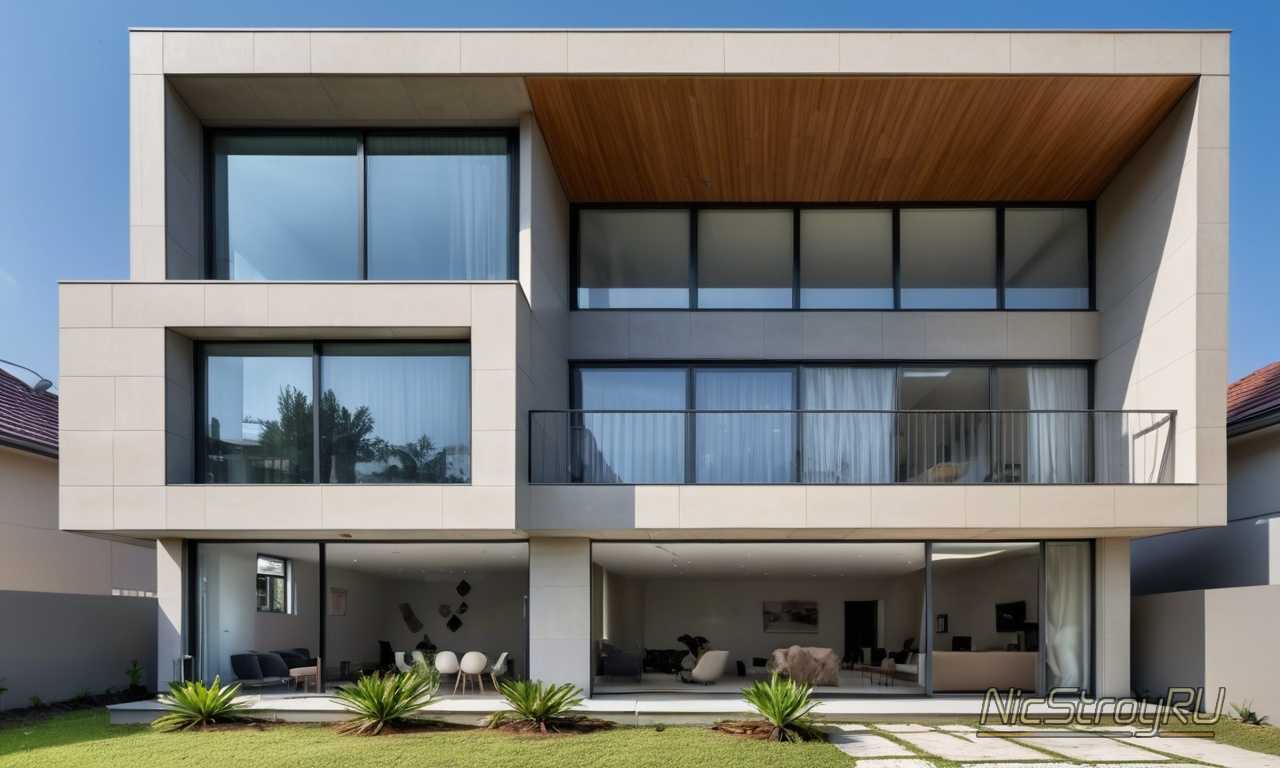 Облицовка фасада бетонными плитами и её основные особенности а также преимущества для долговечности и эстетики зданий