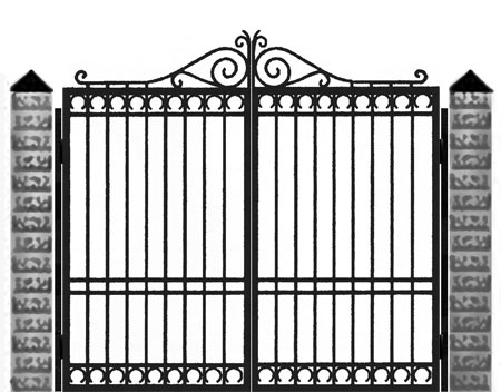 Как выбрать металлические ворота?