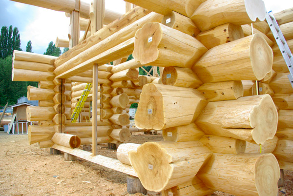 Cтроительство деревянных домов из бревна