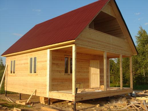 Строительство деревянных домов из бруса