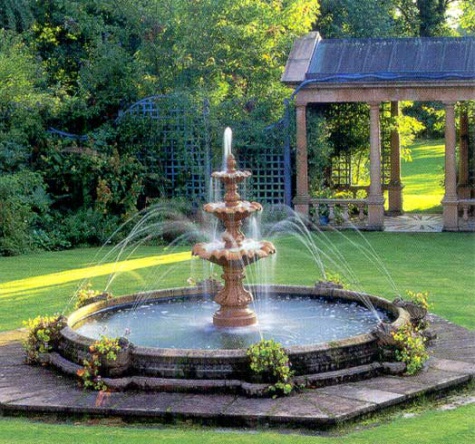 Прекрасные фонтаны для садов: создай настоящее чудо!