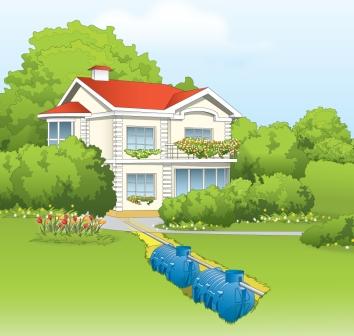 Выгодная канализация для загородного дома