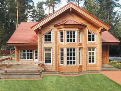 Строительство деревянного дома на дачном участке