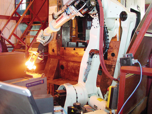 Применение промышленных роботов и промышленной роботизации